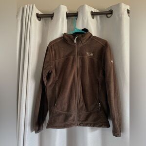 Mountain hardwear fleece zip up